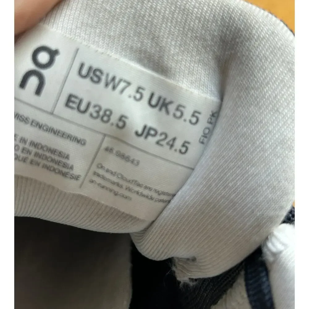 On Running Cloudrunner Black Gray Running Shoes Sneakers Womens 7.5 - Picture 7 of 9